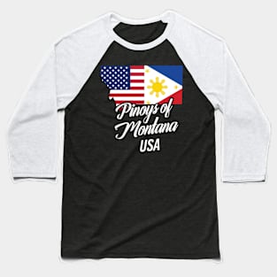 Filipinos of Montana Design for Proud Fil-Ams Baseball T-Shirt